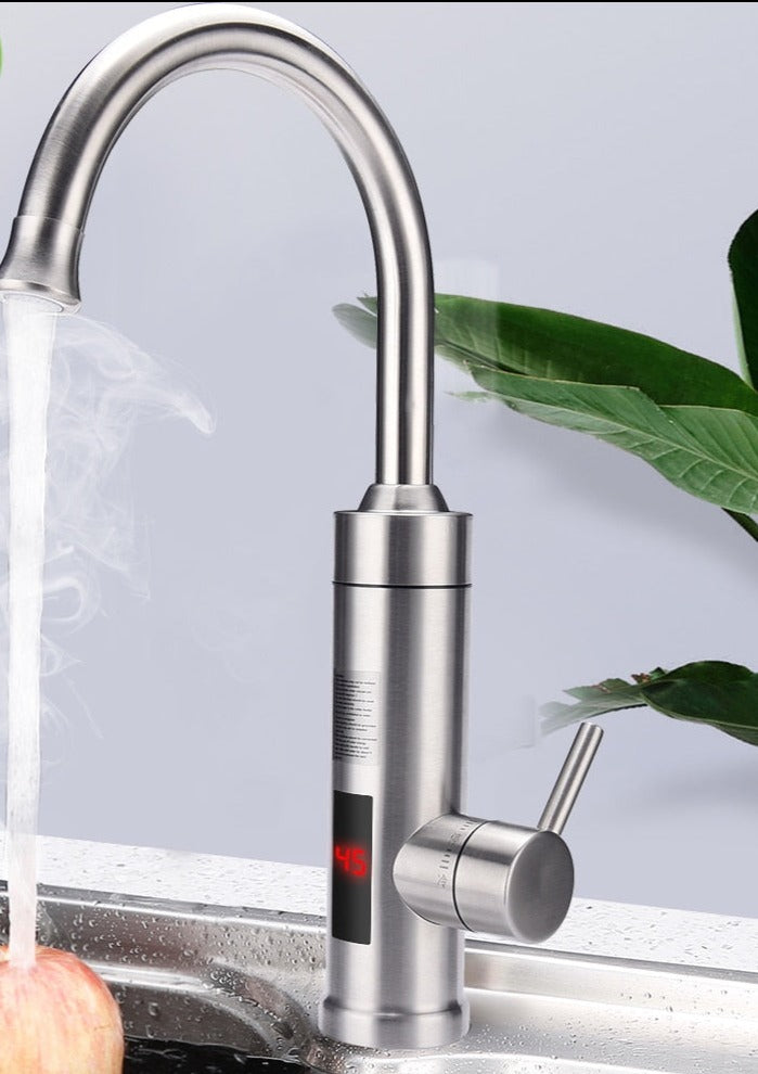 electric kitchen faucet instant hot cold water efficiency