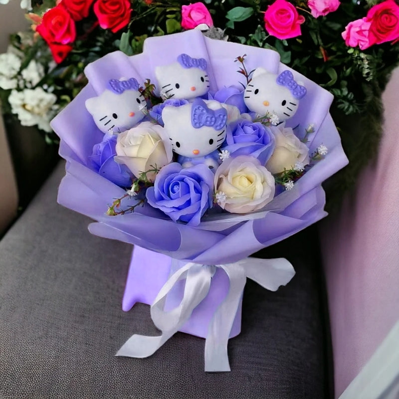 sanrio hello kitty flower bouquet