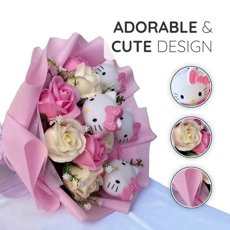 sanrio hello kitty flower bouquet