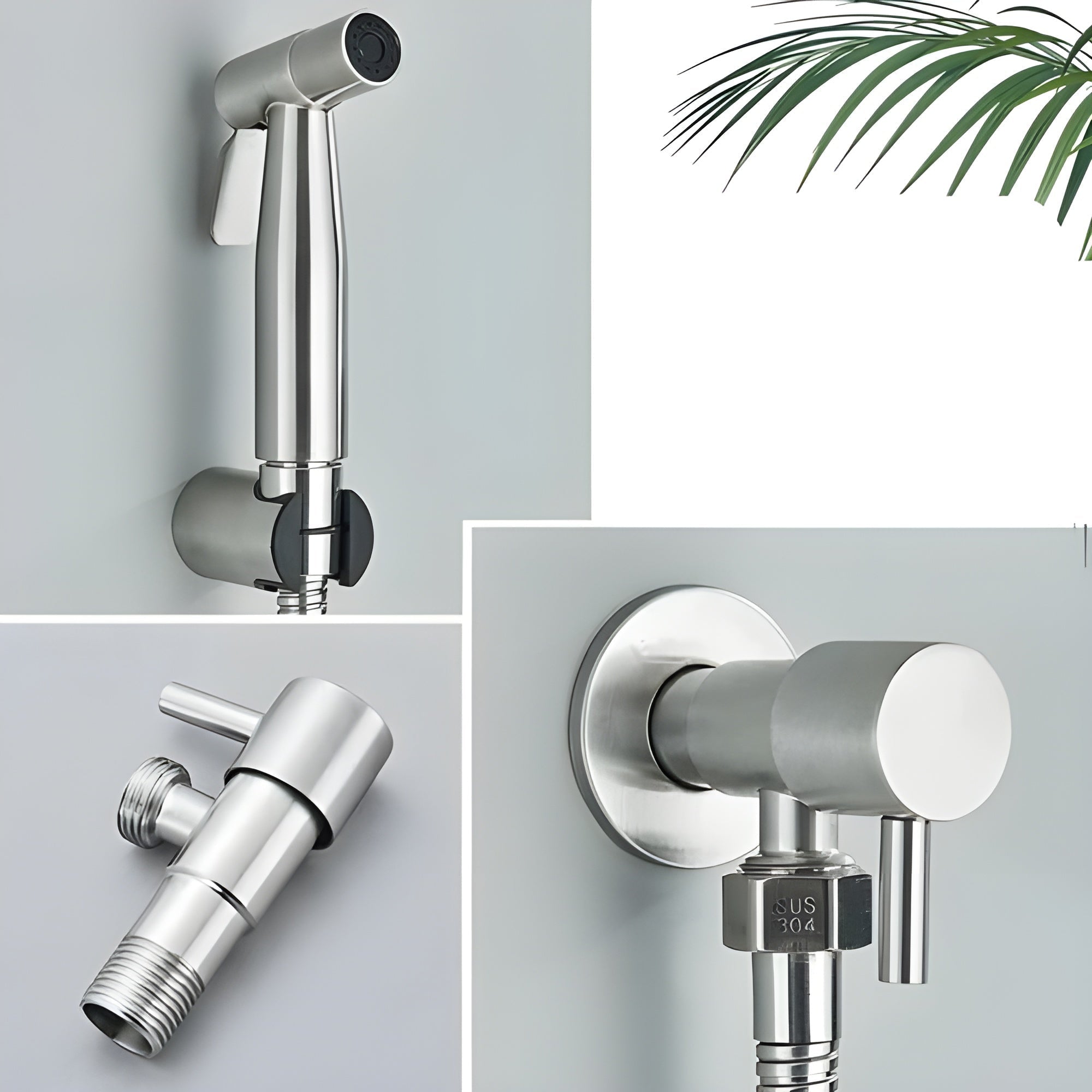 silkstream stainless steel bidet sprayer handheld shower