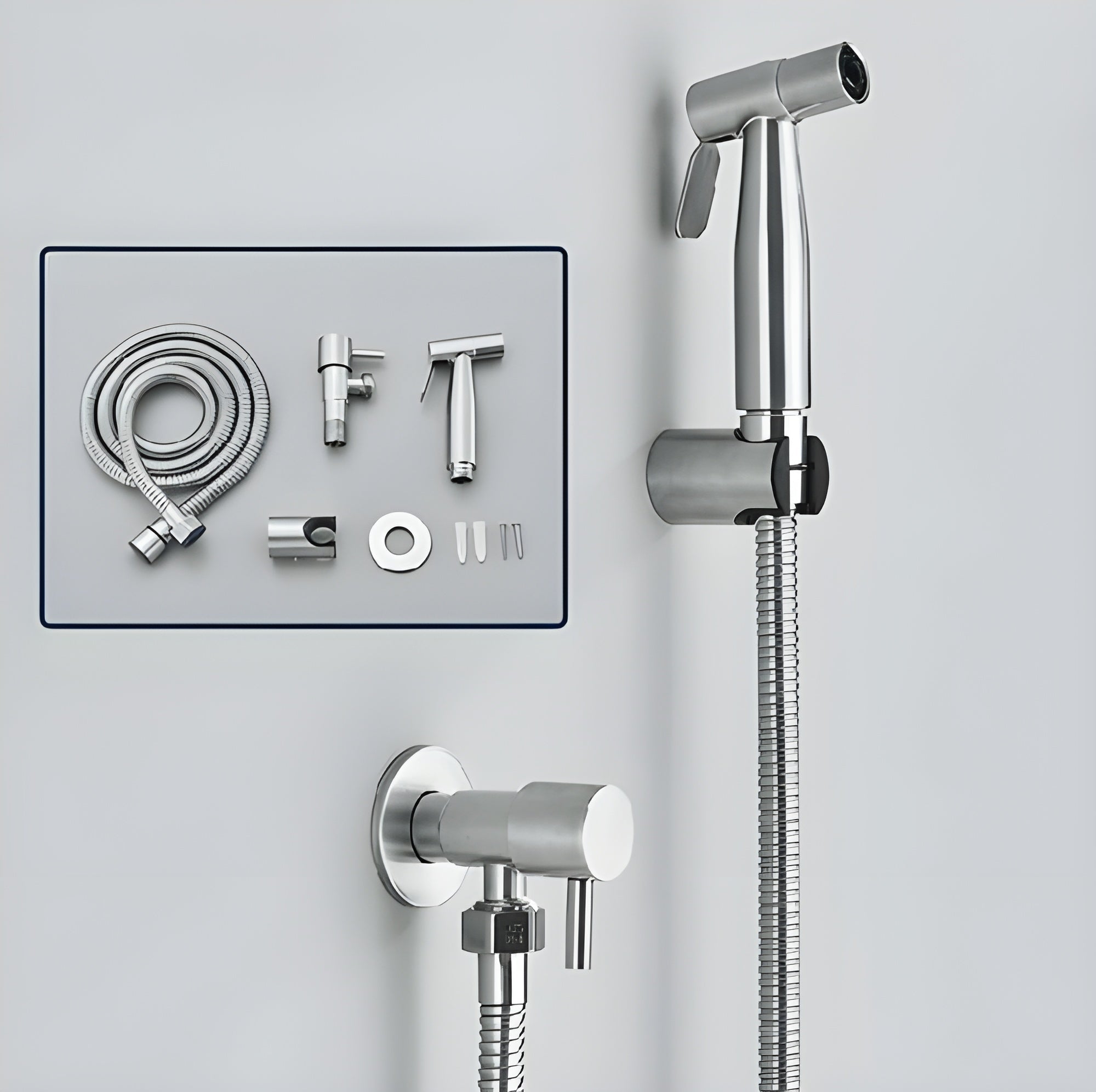 silkstream stainless steel bidet sprayer handheld shower