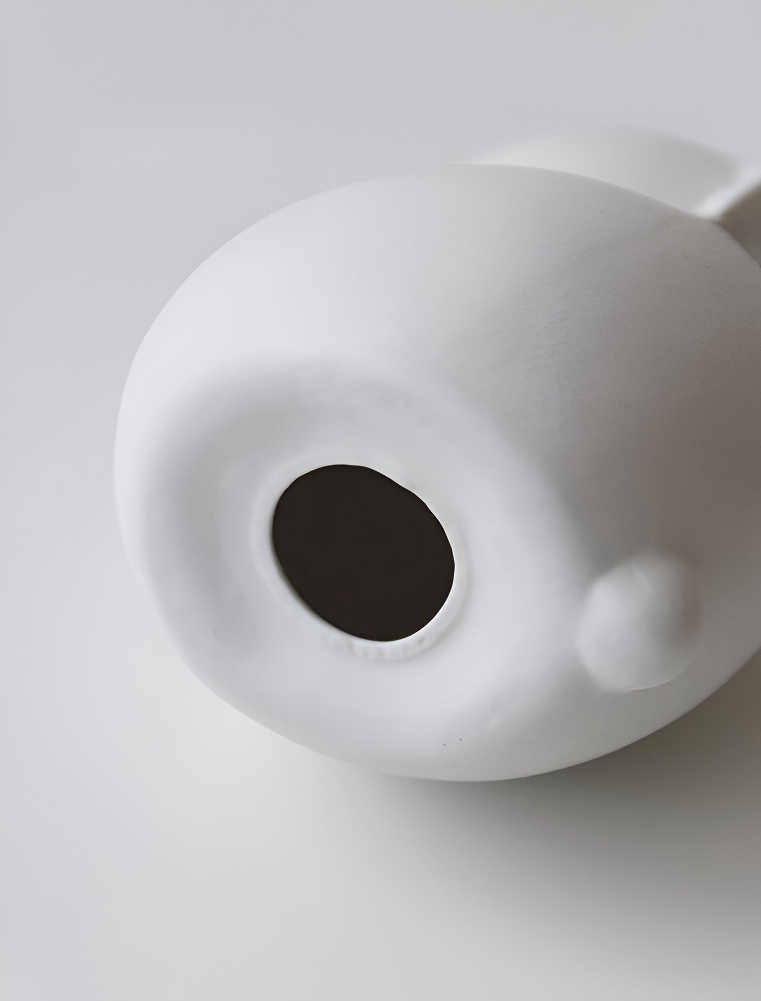 coney bliss minimalist ceramic bunny white easter figurine decor