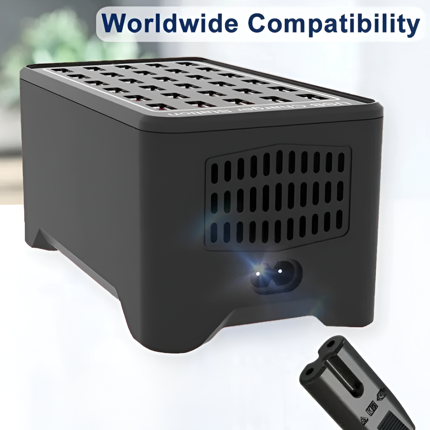 powerport pro universal multi usb charging station 30 ports 150w