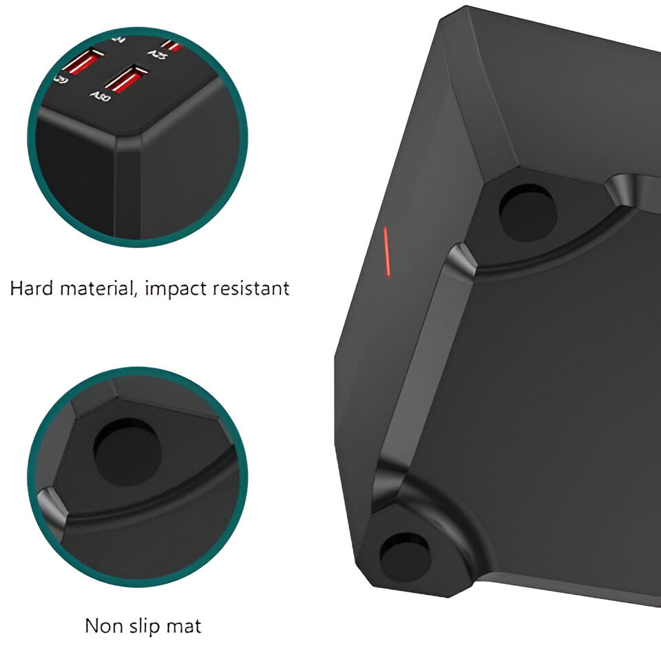 powerport pro universal multi usb charging station 30 ports 150w