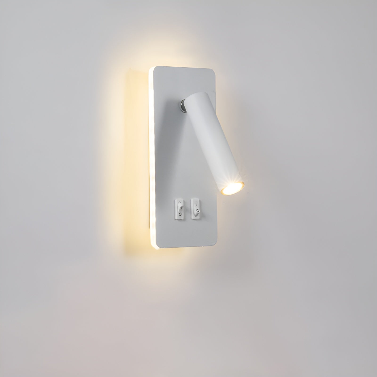 swivel 330 minimalist cylinder wall light adjustable rotating led scon
