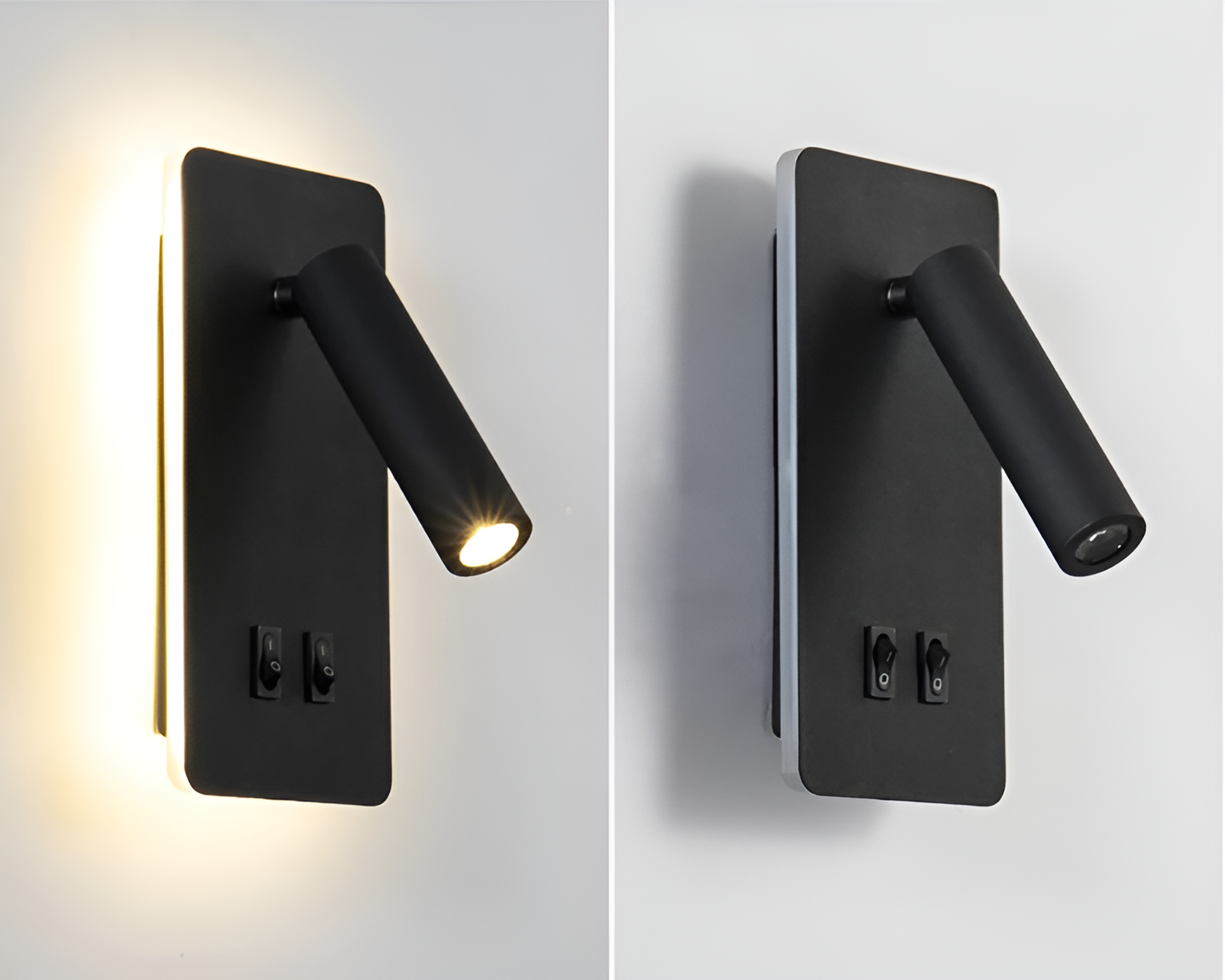 swivel 330 minimalist cylinder wall light adjustable rotating led scon