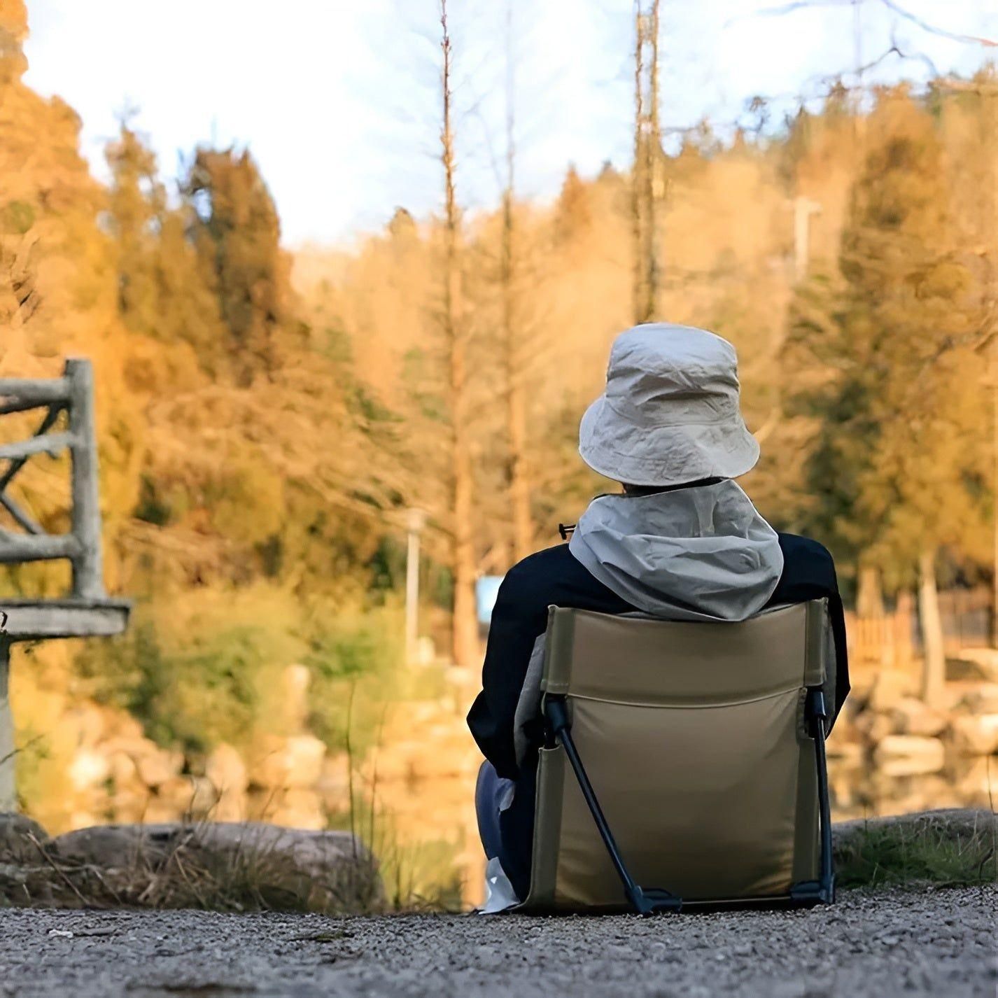 leisurefold lightweight portable folding camping chair outdoor comfort