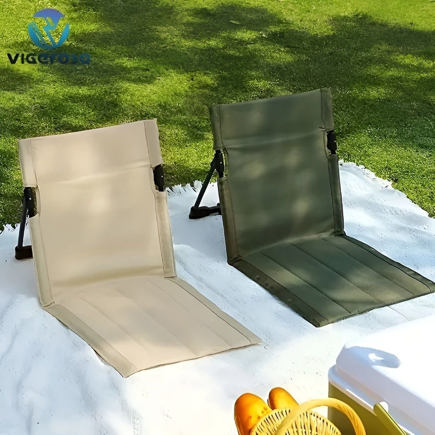 leisurefold lightweight portable folding camping chair outdoor comfort