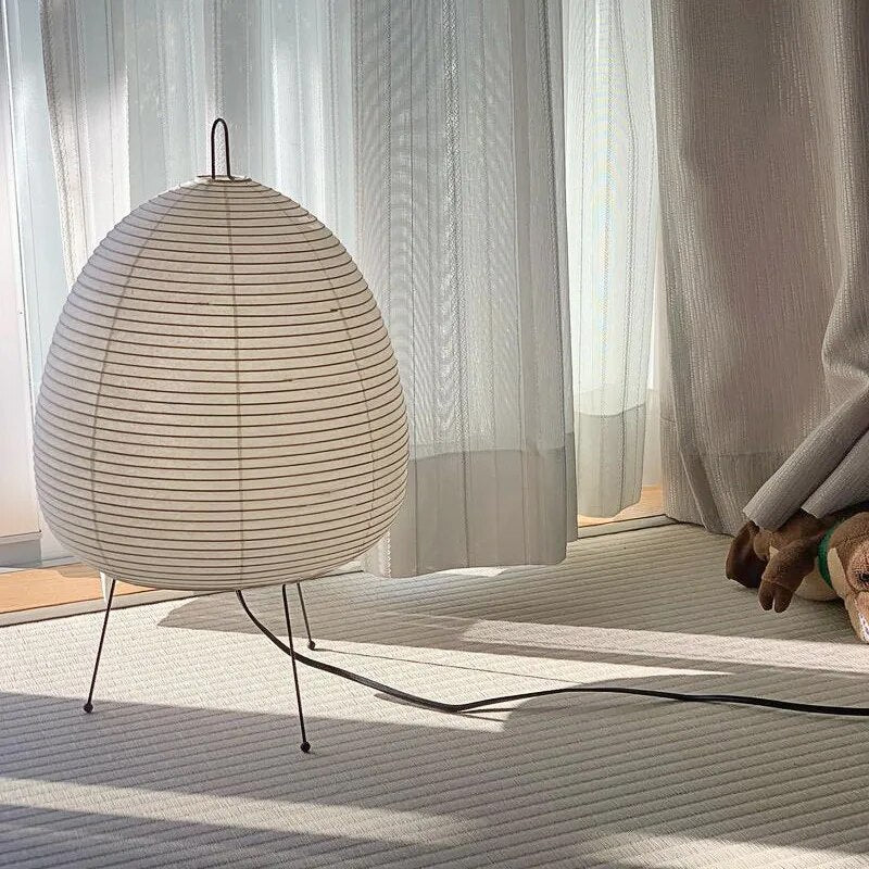 zenglow japanese rice paper lamp stylish interior design