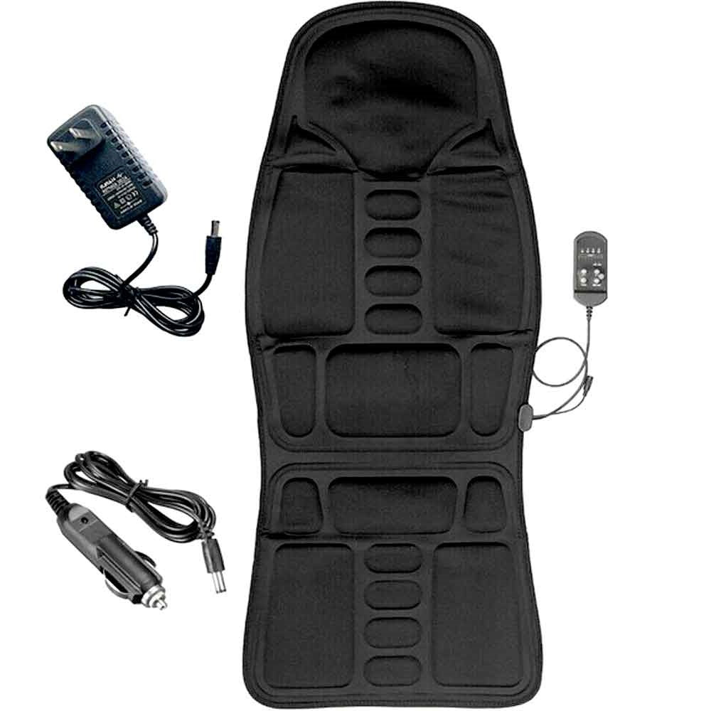 8 mode heated massage chair pad back neck full body relaxation
