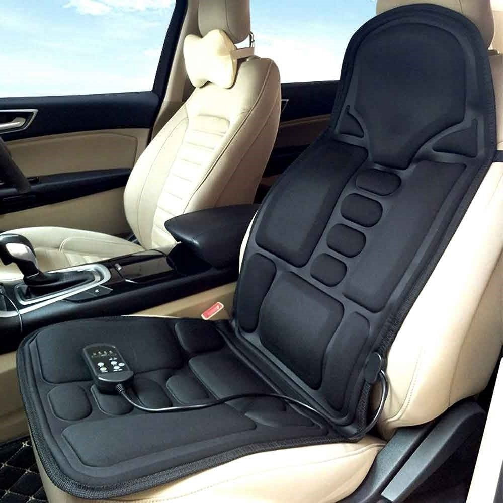 8 mode heated massage chair pad back neck full body relaxation