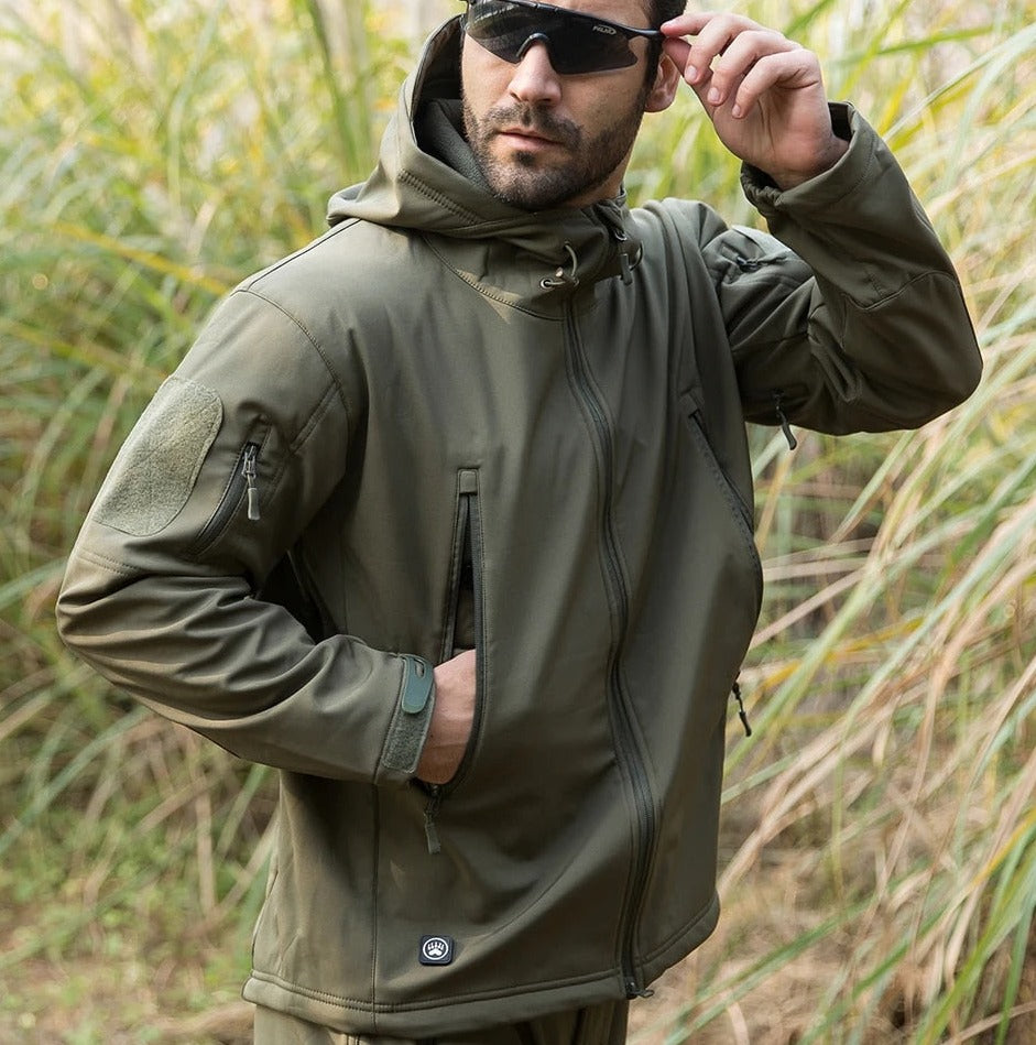 maxshield waterproof windproof outdoor set fleece lining six pockets