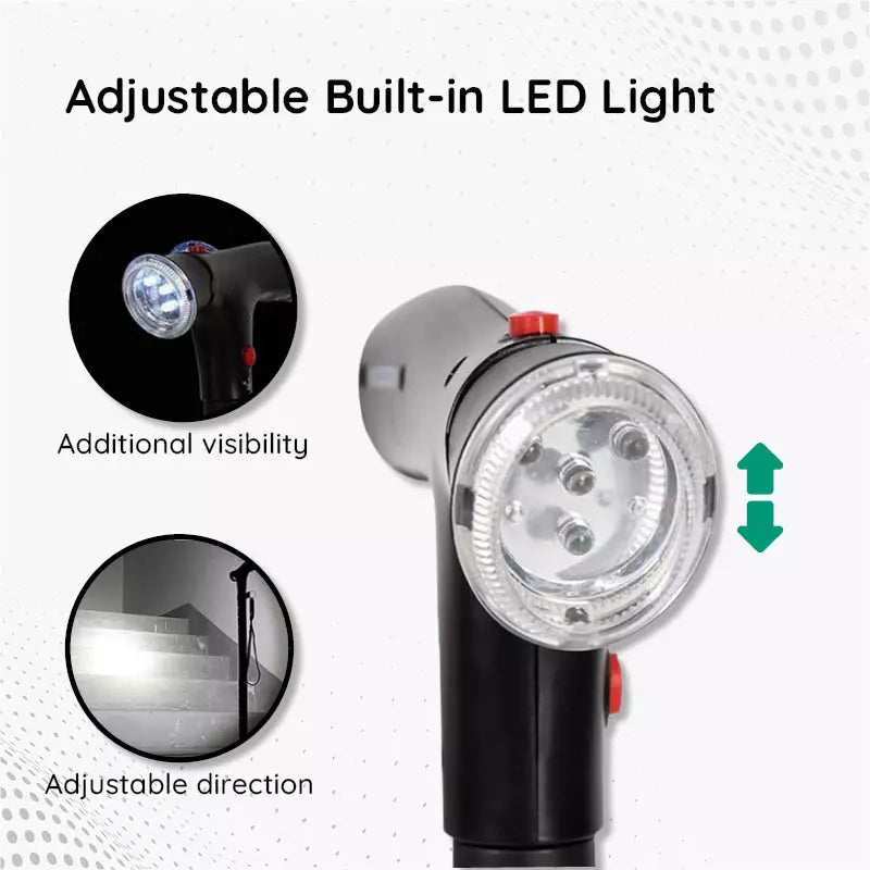 multi functional foldable led cane