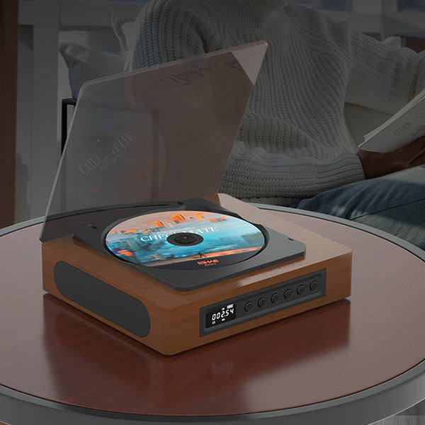 bluetooth retro cd player usb type c