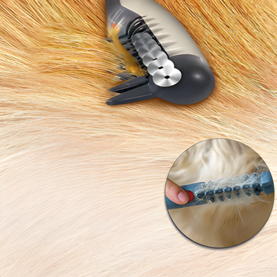 tangle free pet grooming brush gentle effective detangler cats dogs
