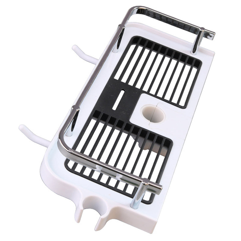 bath buddy no drill shower shelf space saving storage