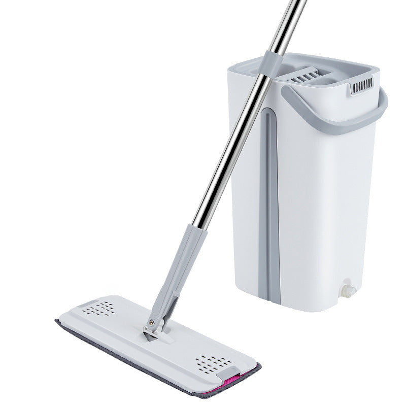 flat bottom mop bucket set aluminum handle