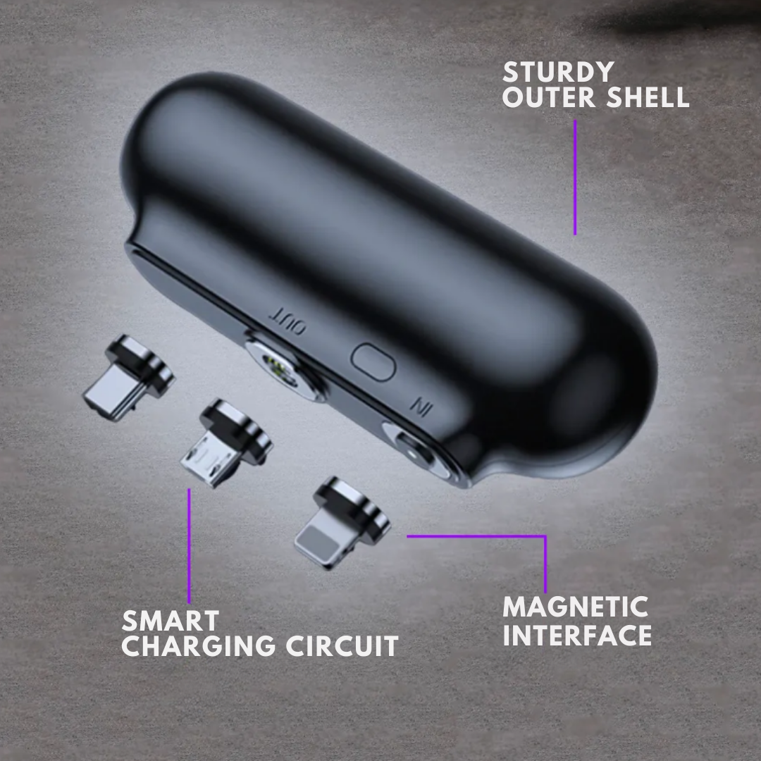 universal mini magnetic power bank for phones airpods controllers