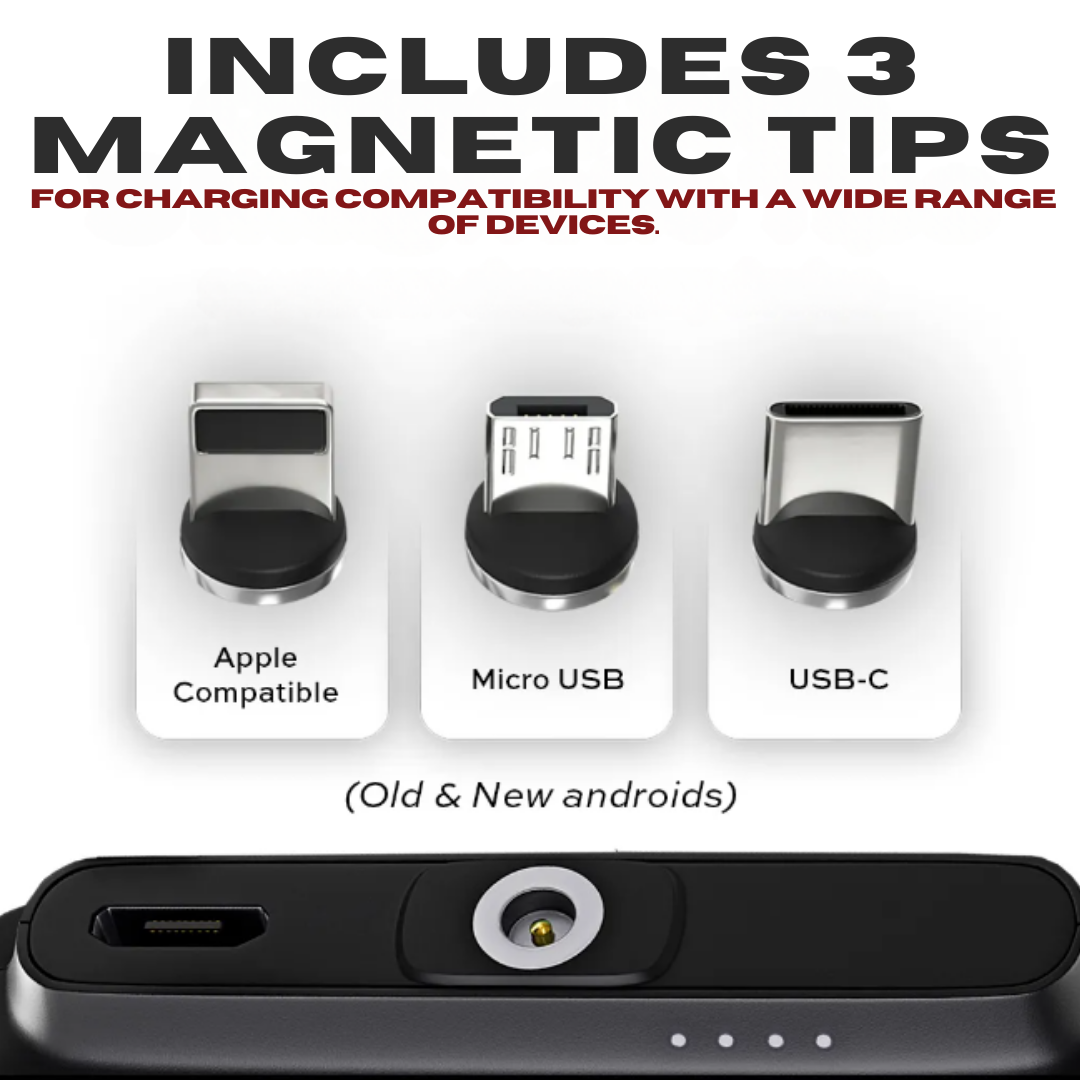 universal mini magnetic power bank for phones airpods controllers