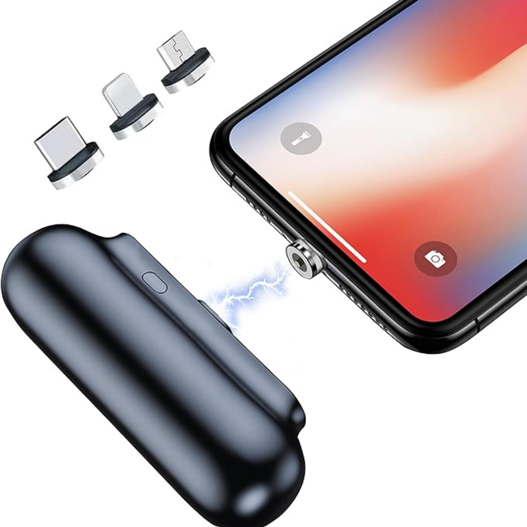 universal mini magnetic power bank for phones airpods controllers
