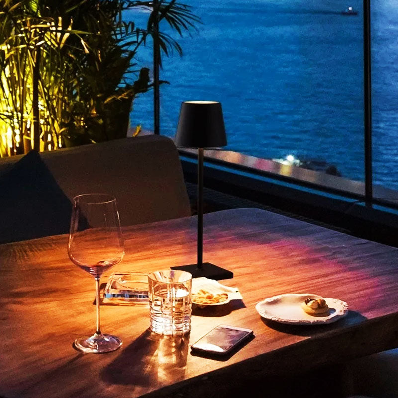 modern rechargeable led wireless table lamp sale