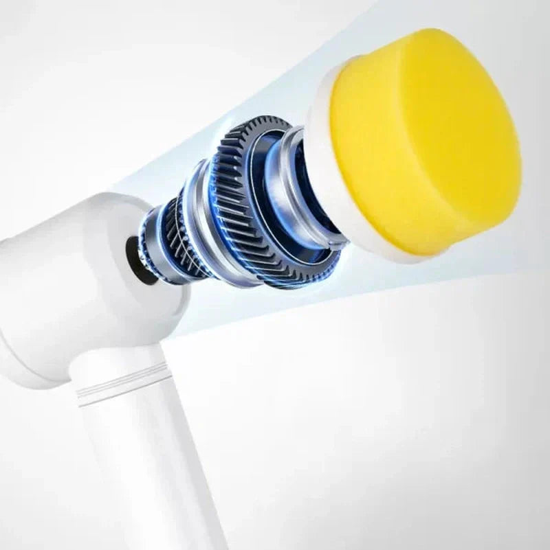 powerscrub compact cordless electric scrubber brush attachments
