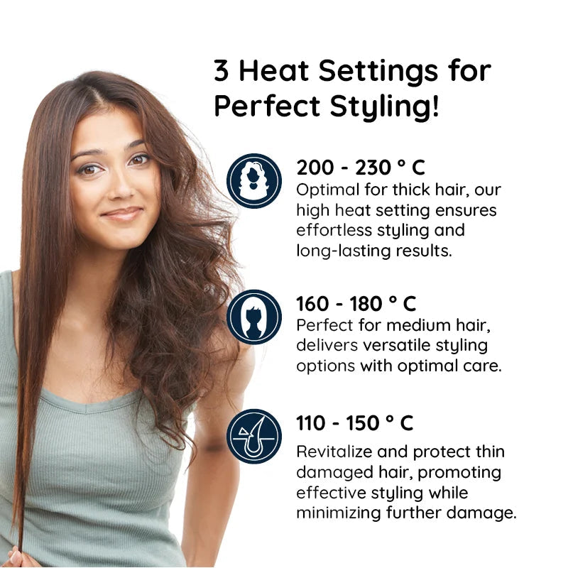 pro 3 in 1 2 way rotating curling iron hair brush