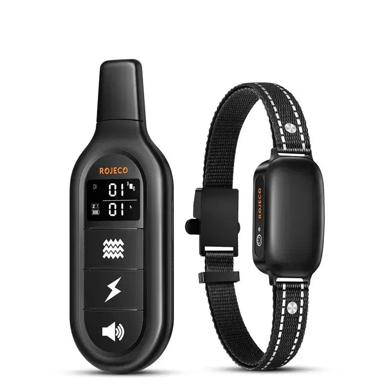 protrain rechargeable waterproof dog training collar remote
