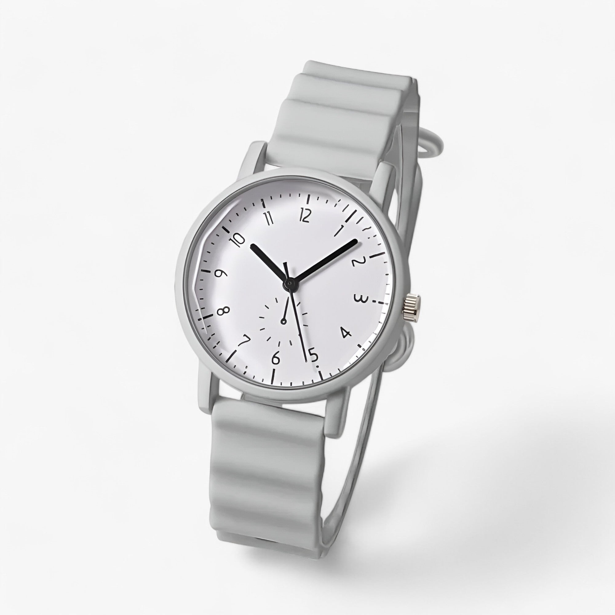 mina jelly colourful quartz watch elegant silicone strap