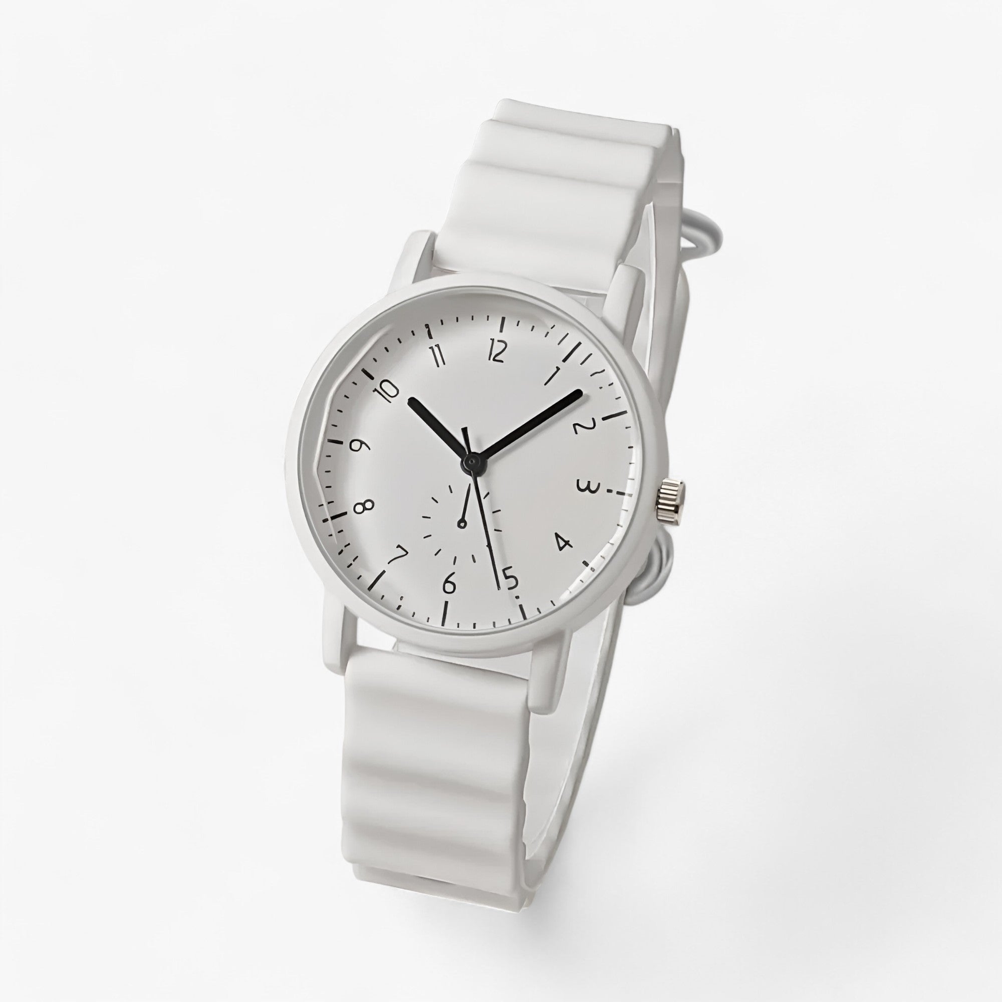 mina jelly colourful quartz watch elegant silicone strap