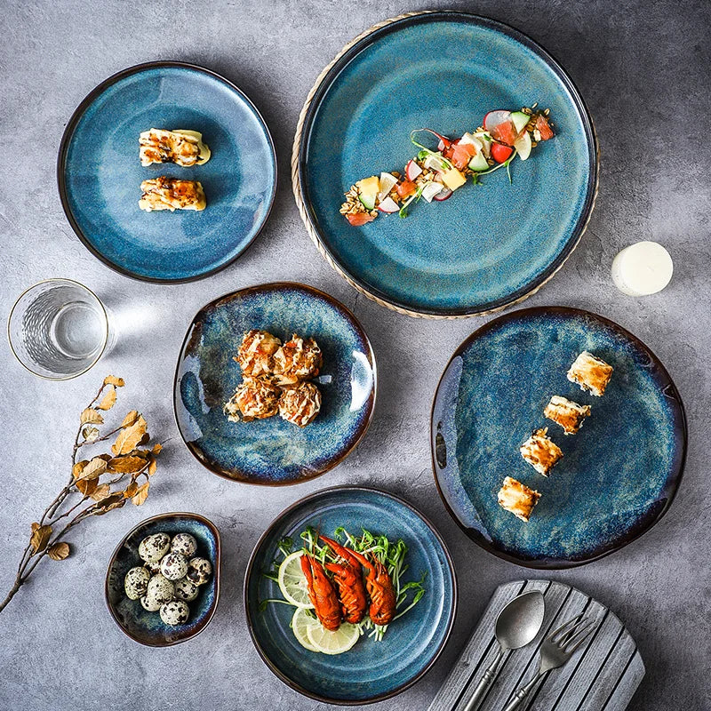 ocean breeze 11 piece coastal dinnerware set
