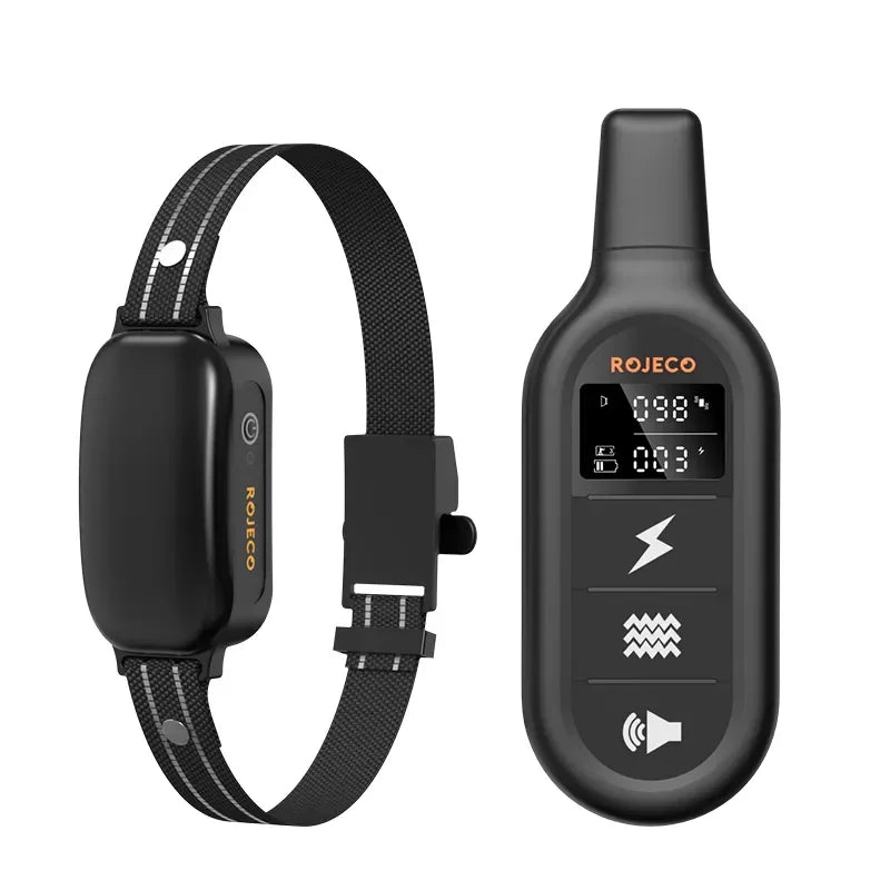 protrain rechargeable waterproof dog training collar remote