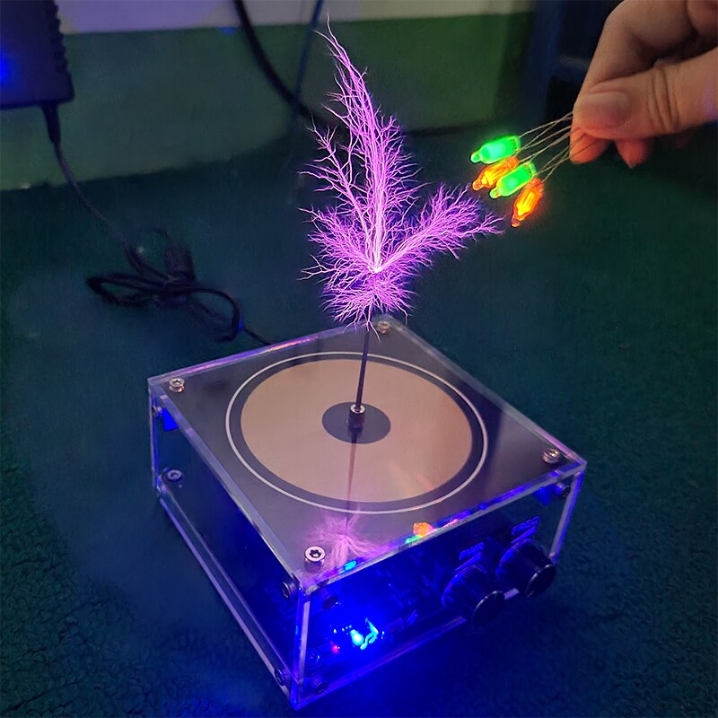 multifunctional tesla music speaker wireless bluetooth sound lightning