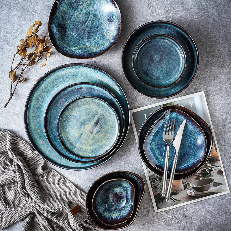 ocean breeze 11 piece coastal dinnerware set
