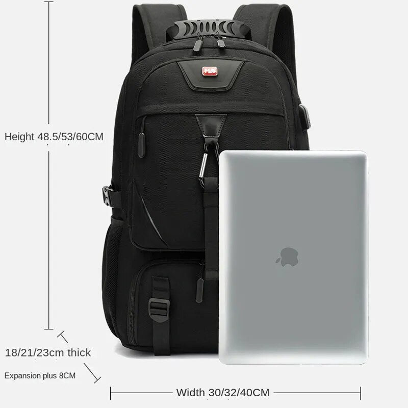tech trek pro 50 80l ultimate backpack usb charging durable spacious