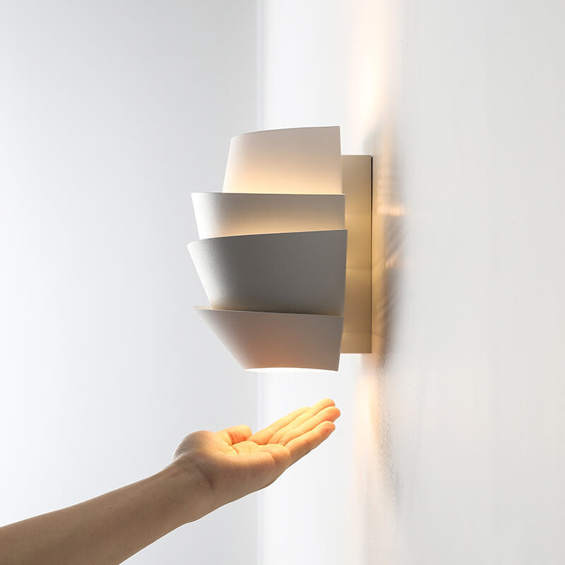 nordglow dual light wall sconce scandinavian iron lamp modern