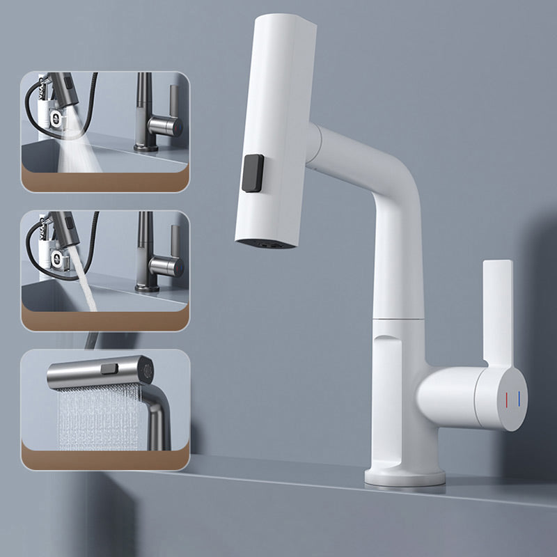 watermaster flexible led faucet 360 swivel pull out hose 5 spray optio
