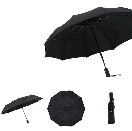 windproof storm umbrella durable compact lightweight