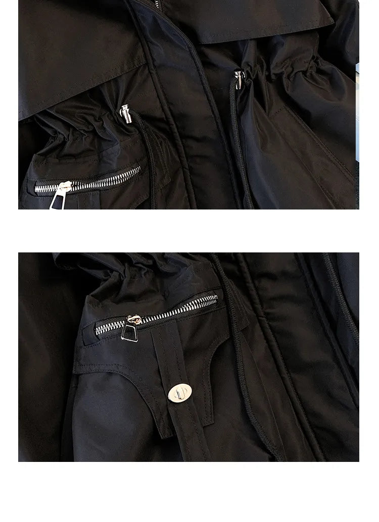 women detachable collar cloe down jacket