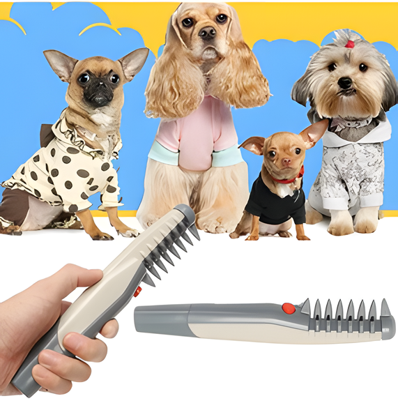 tangle free pet grooming brush gentle effective detangler cats dogs