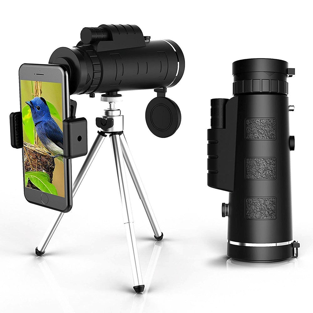 starscope hd monocular high power waterproof telescope smartphone trip