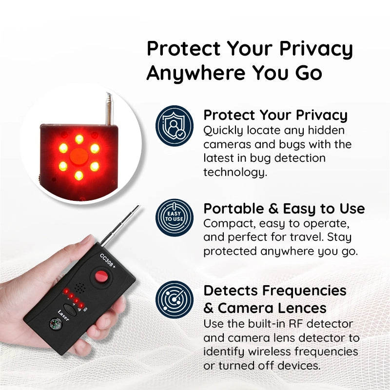 best bug detector hidden camera microphone detector