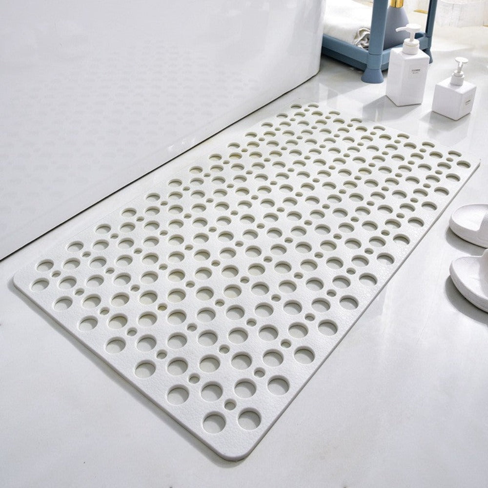 aquaguard non slip shower mat anti skid grip quick drainage