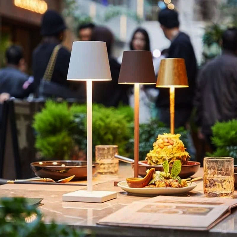 modern rechargeable led wireless table lamp sale