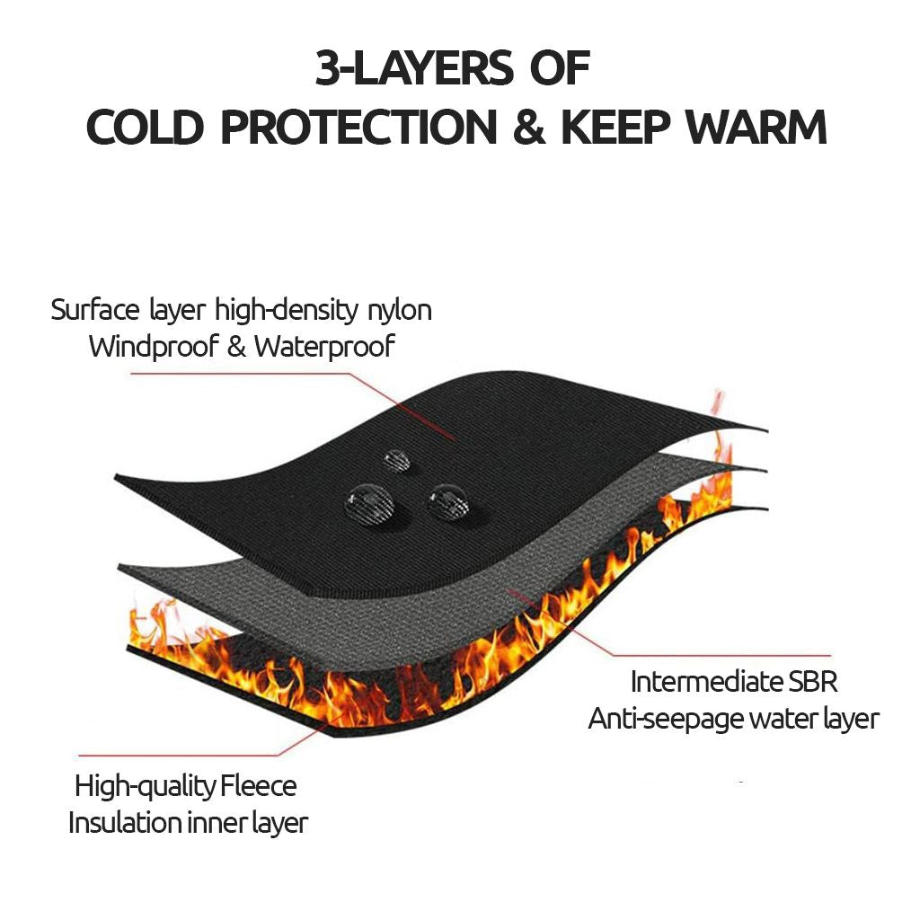 heated electric ski gloves men women