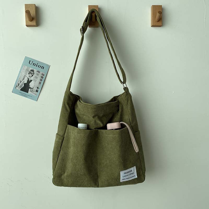 cord crossbody bag stylish durable canvas everyday use