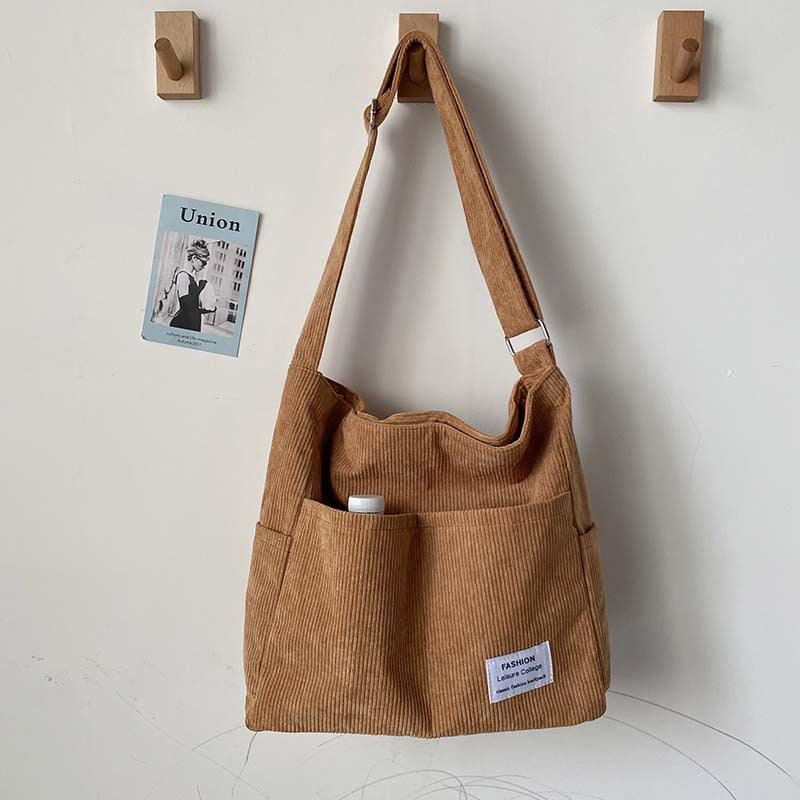 cord crossbody bag stylish durable canvas everyday use
