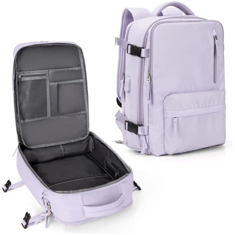 womens large waterproof travel backpack hiking rucksack usb charging