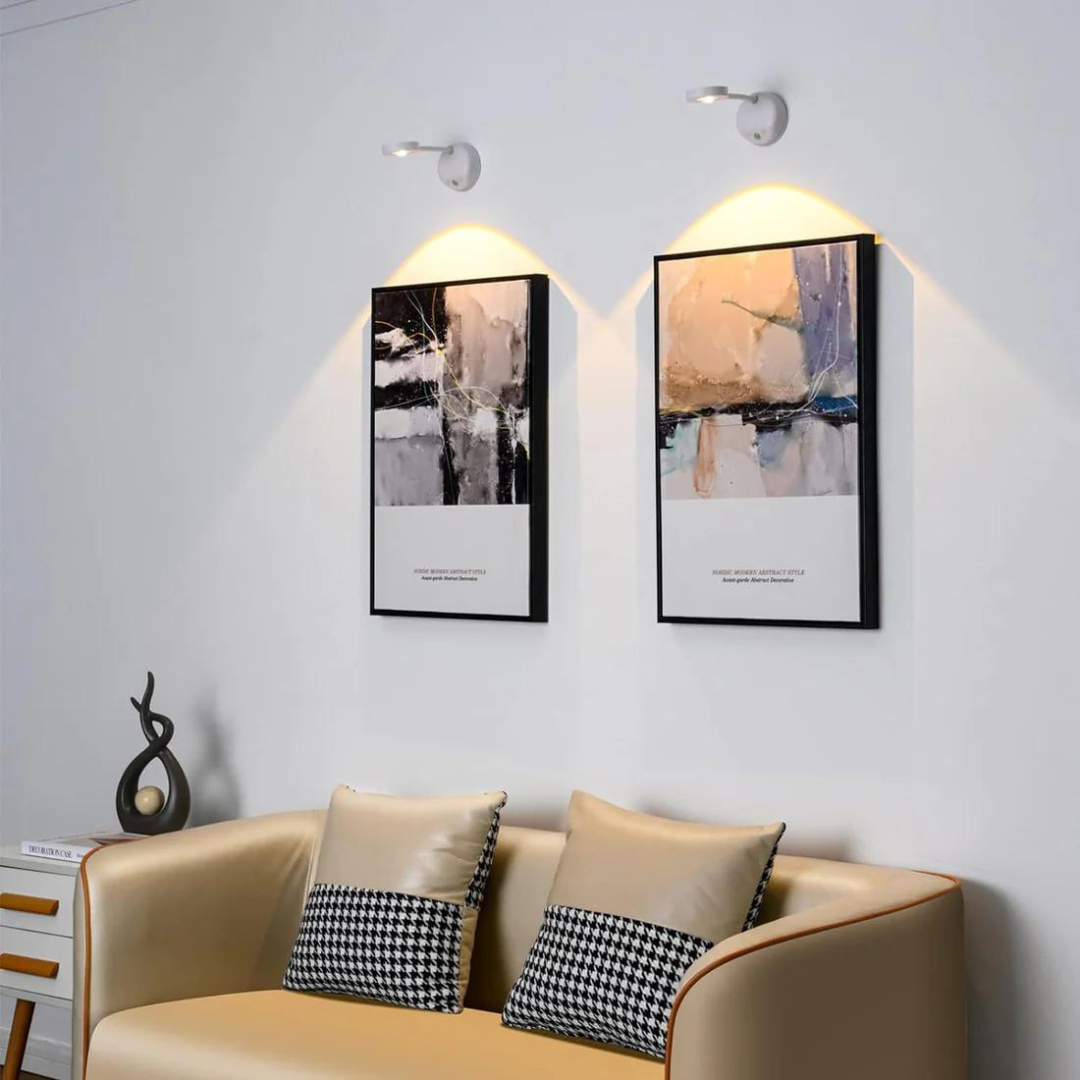 spark 360 wireless led spotlight motion sensor adjustable mount