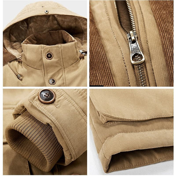 caldon premium warm thick winter jacket